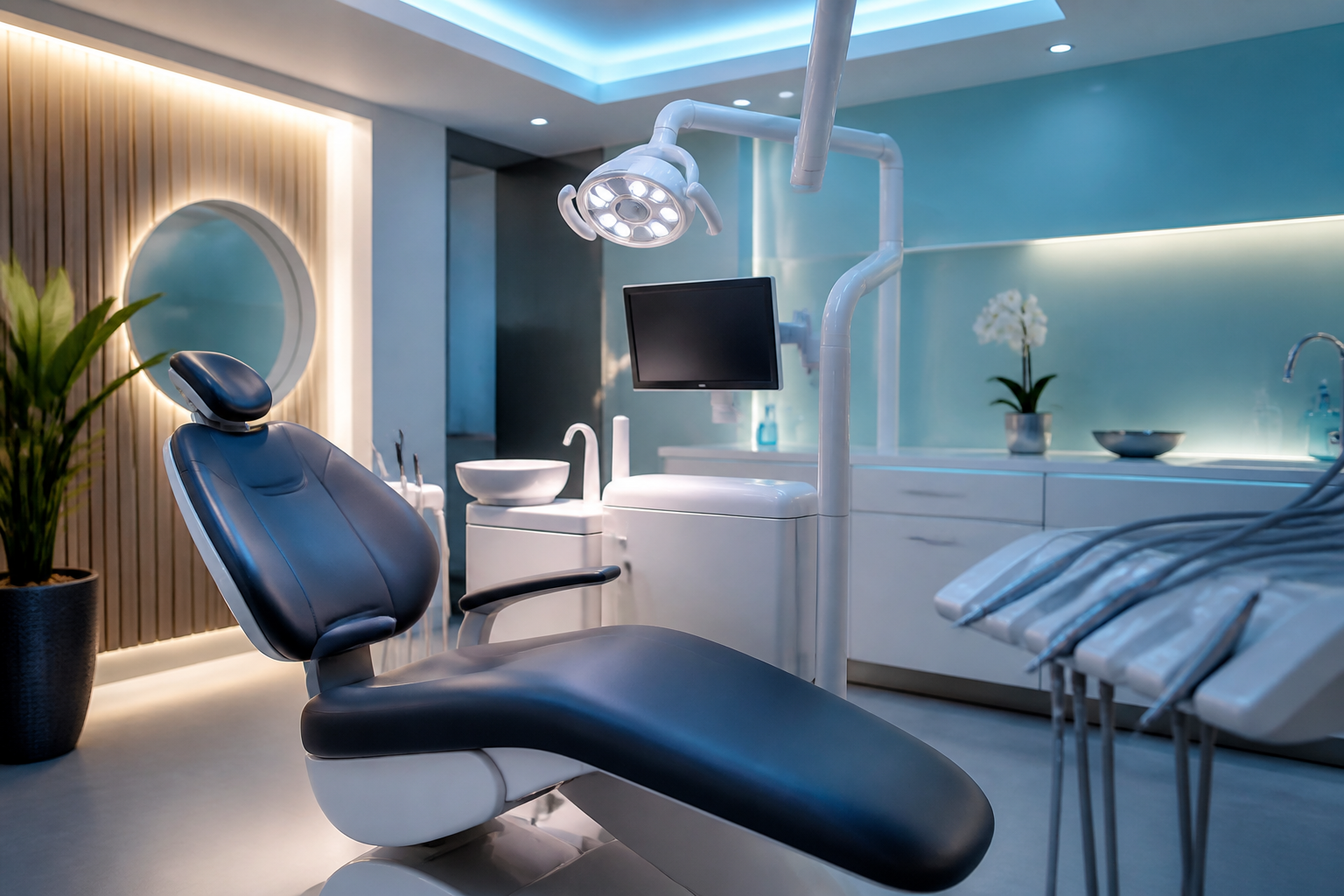 Modern treatment room